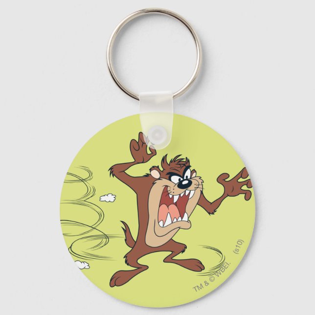 TAZ™ Spin Grab Keychain (Front)