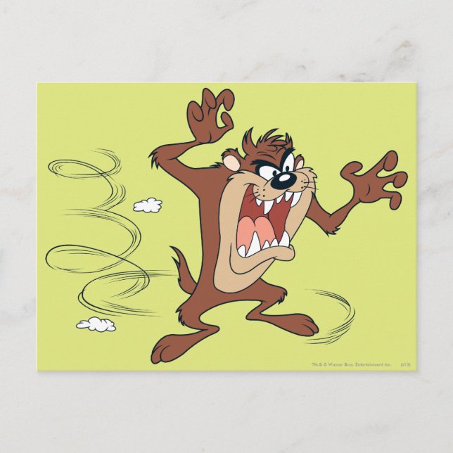 TAZ™ Spin Grab Postcard (Front)