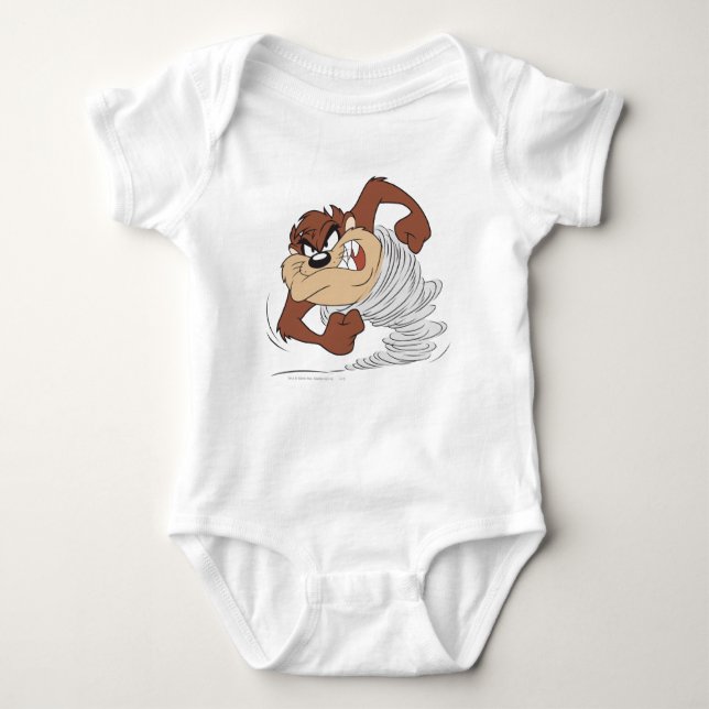 TAZ™ spinning fast Baby Bodysuit (Front)