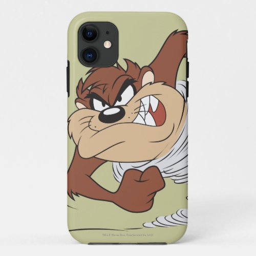 TAZ spinning fast iPhone 11 Case
