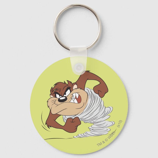 TAZ™ spinning fast Keychain (Front)