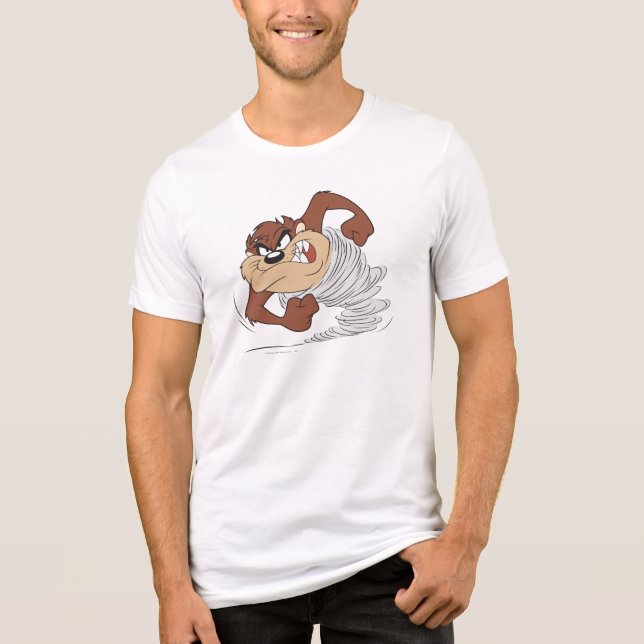 TAZ™ spinning fast Tri-Blend Shirt (Front)