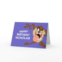 TAZ™ | Sticking His Tongue Out Card