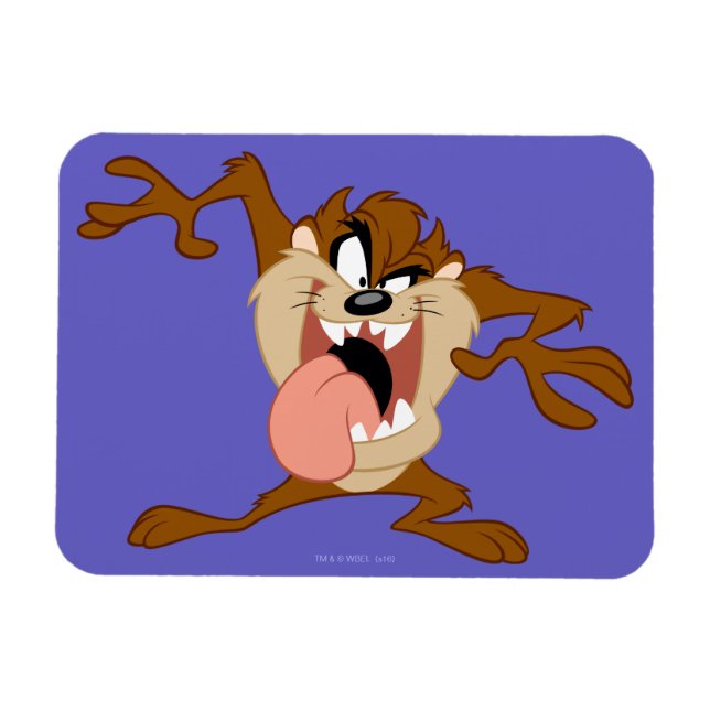 TAZ™ | Sticking His Tongue Out Magnet (Horizontal)