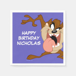 TAZ™ Sticking His Tongue Out Napkins