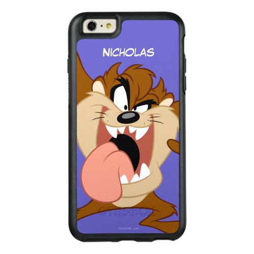 TAZ  Sticking His Tongue Out OtterBox iPhone 66s Plus Case