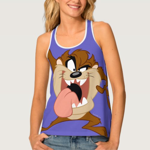 TAZ  Sticking His Tongue Out Tank Top