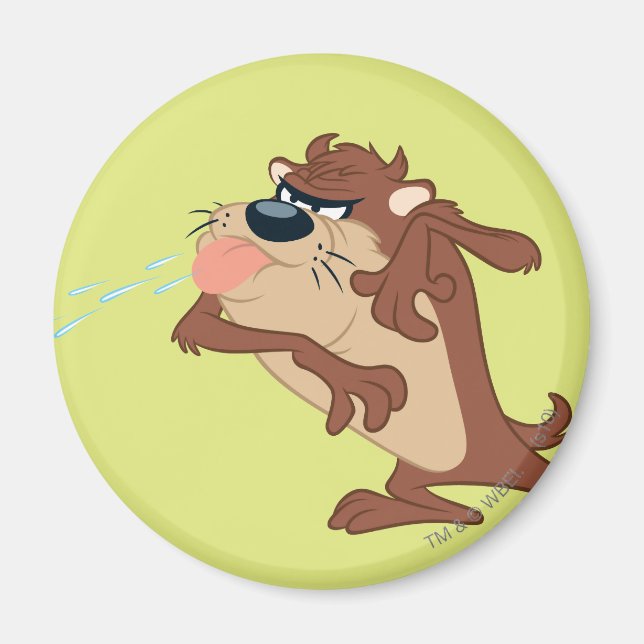 TAZ™ sticking out his tongue Magnet (Front)