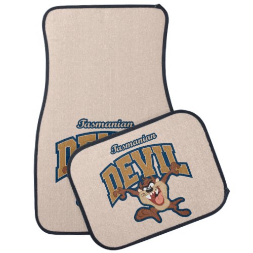 TAZ Tasmanian Devil Patch Car Mat