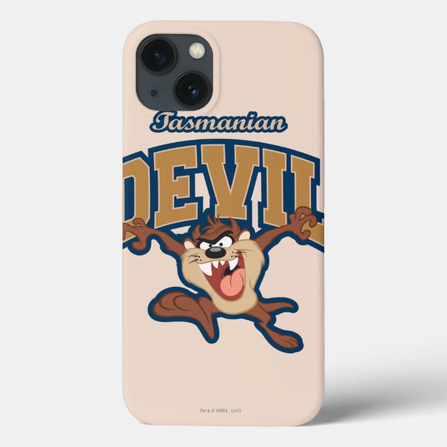 TAZ™ Tasmanian Devil Patch Case-Mate iPhone Case (Back)