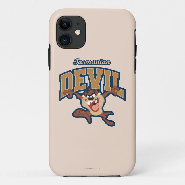 TAZ™ Tasmanian Devil Patch Case-Mate iPhone Case (Back)