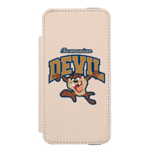 TAZ™ Tasmanian Devil Patch Wallet Case For iPhone SE/5/5s