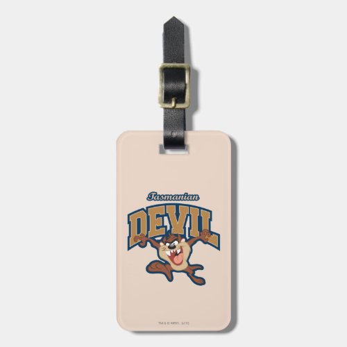 TAZ Tasmanian Devil Patch Luggage Tag