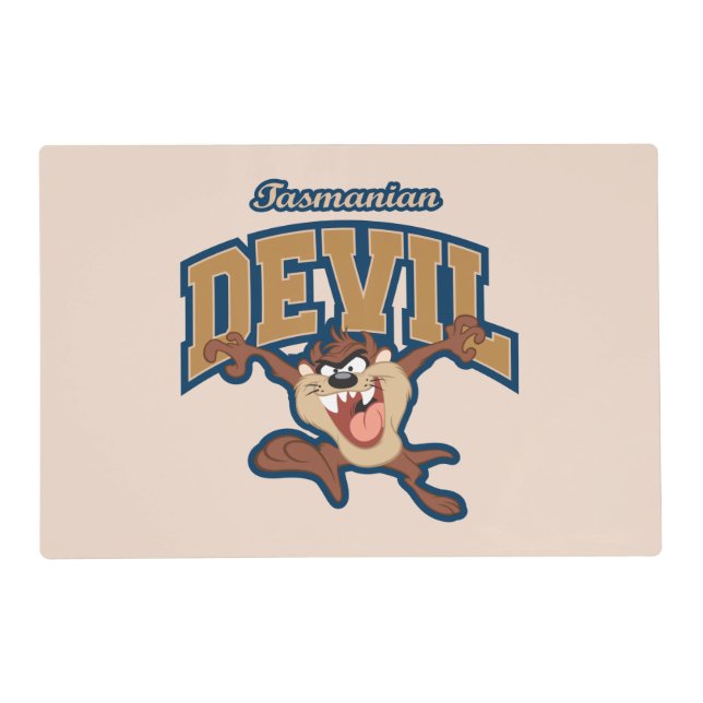 TAZ™ Tasmanian Devil Patch Placemat (Front)