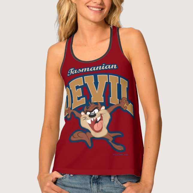 TAZ™ Tasmanian Devil Patch Tank Top (Front)