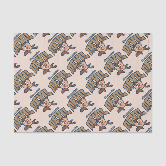 TAZ™ Tasmanian Devil Patch Tissue Paper (Front)