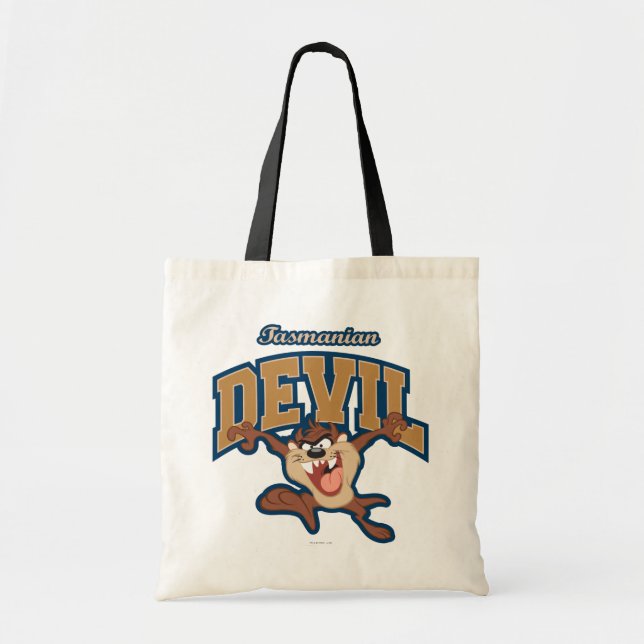 TAZ™ Tasmanian Devil Patch Tote Bag (Front)