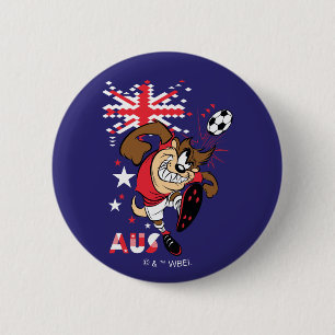 TAZ™ Team Australia Soccer Graphic Button