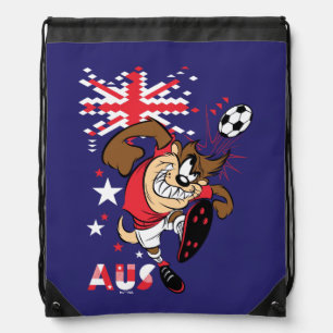 TAZ™ Team Australia Soccer Graphic Drawstring Bag
