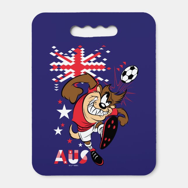 TAZ™ Team Australia Soccer Graphic Seat Cushion (Front Vertical)