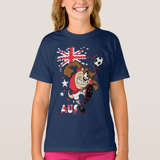 TAZ™ Team Australia Soccer Graphic T-Shirt (Front)