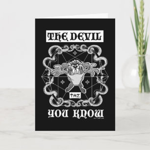 TAZ™ The Devil You Know Card