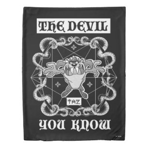 TAZ™ The Devil You Know Duvet Cover