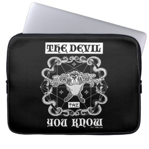TAZ™ The Devil You Know Laptop Sleeve