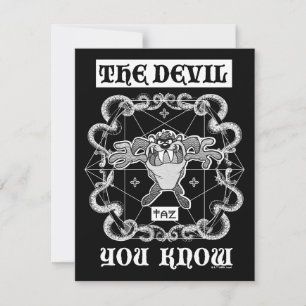 TAZ™ The Devil You Know Note Card