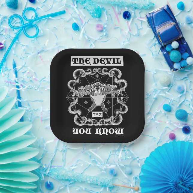 TAZ™ The Devil You Know Paper Plates (Party)