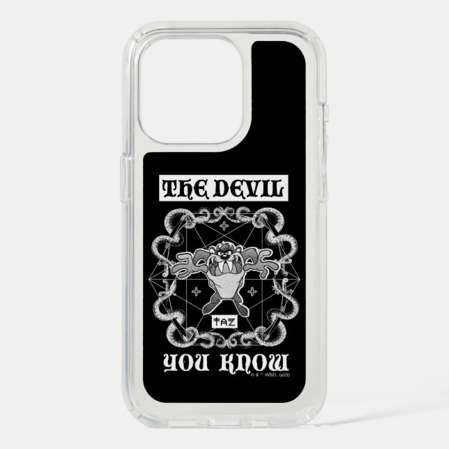 TAZ™ The Devil You Know Speck iPhone Case (Front)