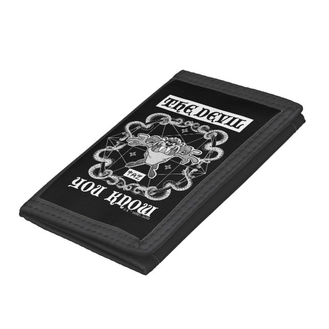 TAZ™ The Devil You Know Trifold Wallet (Bottom)