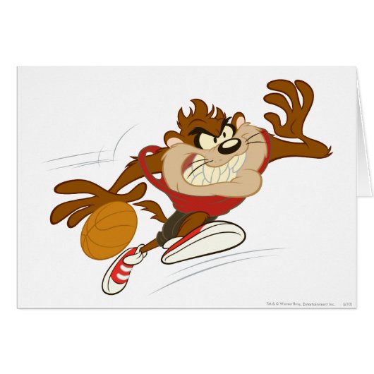 TAZ™ the Dribbling Cyclone Cards (Front Horizontal)