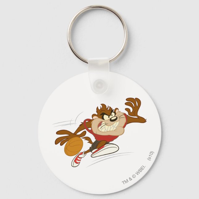 TAZ™ the Dribbling Cyclone Keychain (Front)