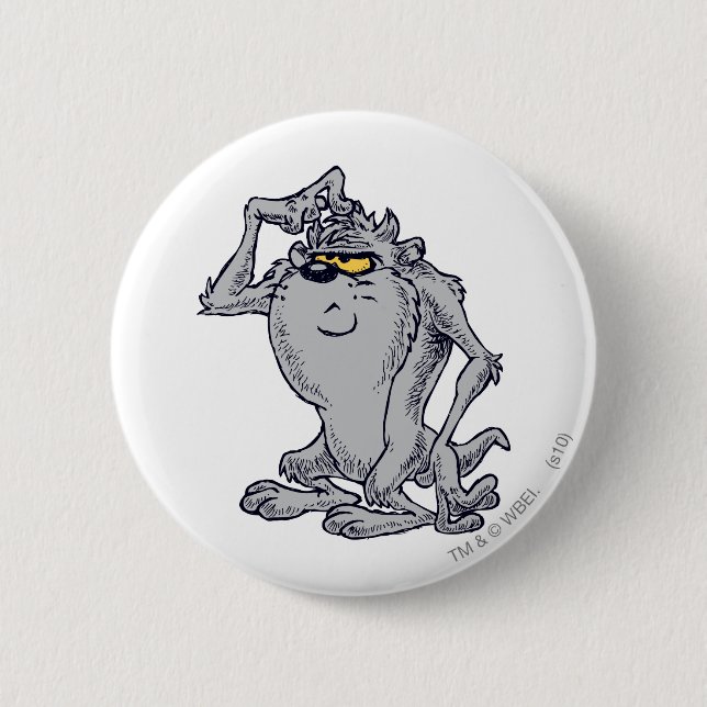 TAZ™ Thinking Artistic Design Button (Front)