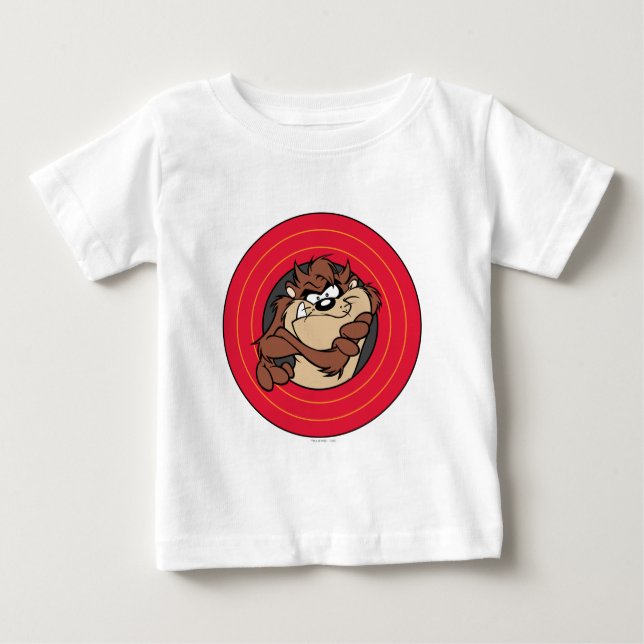 TAZ™ Through LOONEY TUNES™ Circles Baby T-Shirt (Front)