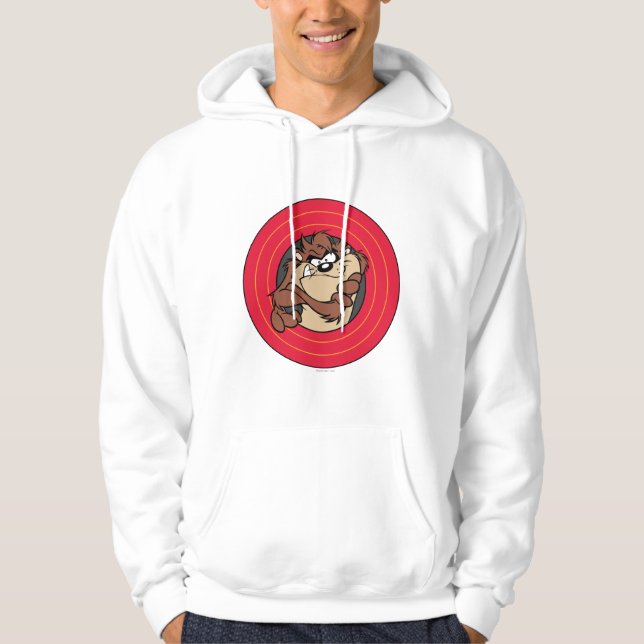 TAZ™ Through LOONEY TUNES™ Circles Hoodie (Front)