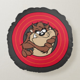 TAZ™ Through LOONEY TUNES™ Circles Round Pillow