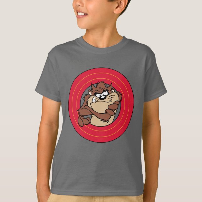 TAZ™ Through LOONEY TUNES™ Circles T-Shirt (Front)