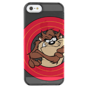 TAZ™ Through LOONEY TUNES™ Circles Clear iPhone SE/5/5s Case