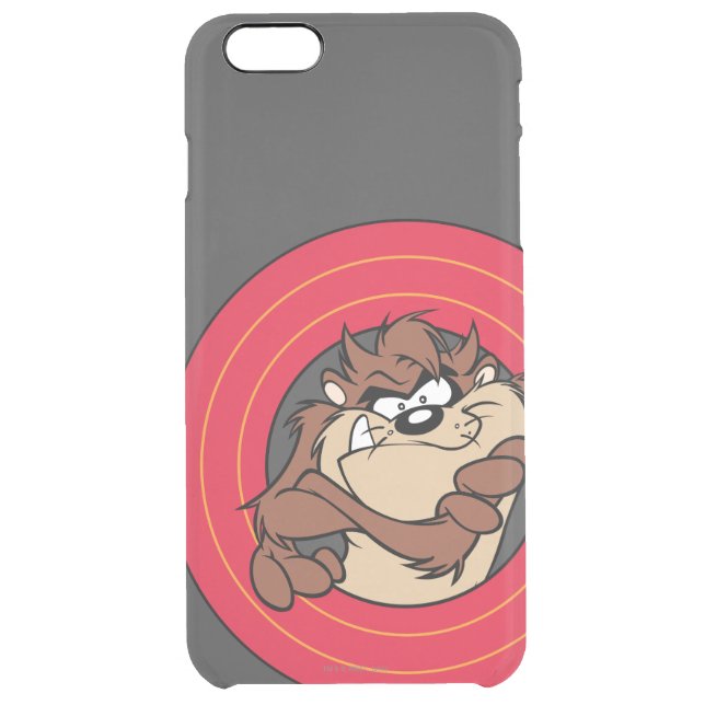 TAZ™ Through LOONEY TUNES™ Circles Uncommon iPhone Case (Back)