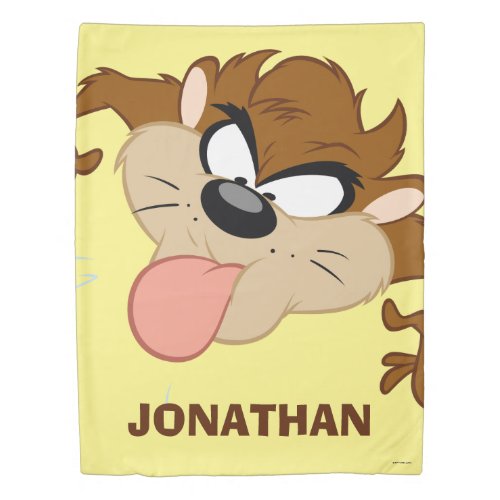 TAZ Tongue Out Duvet Cover