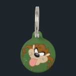 TAZ™ Tongue Out Pet Tag<br><div class="desc">LOONEY TUNES™ | Check out this TAZ™ Tongue Out artwork! Click the customize button to begin personlizing your very own LOONEY TUNES™ merchandise!</div>