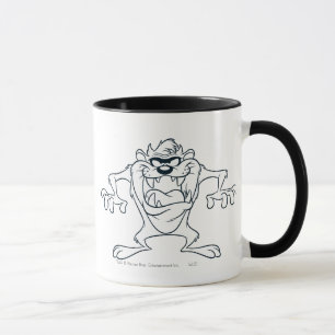 TAZ™ Toothy Grin Sketch Mug