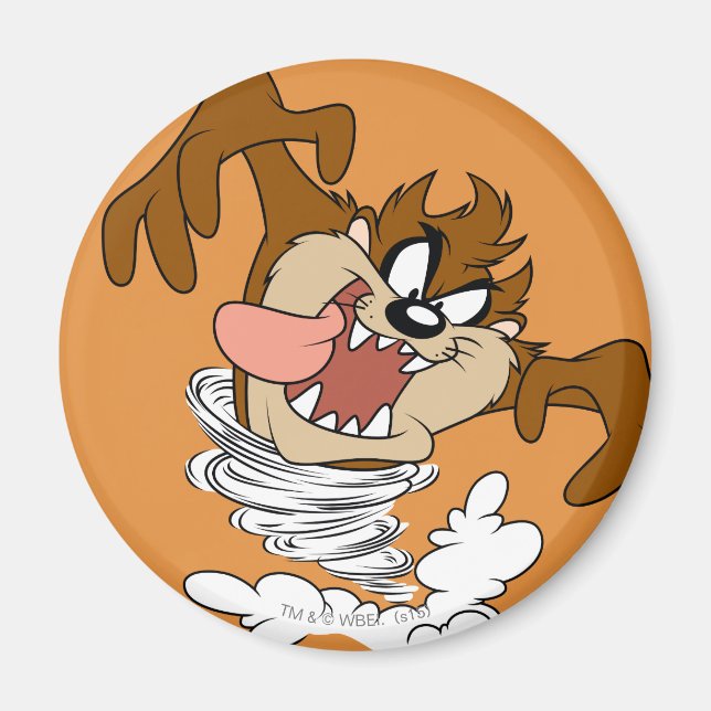 TAZ™ Whirling Tornado Magnet (Front)