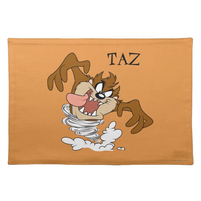 TAZ™ Whirling Tornado Placemat (Front)