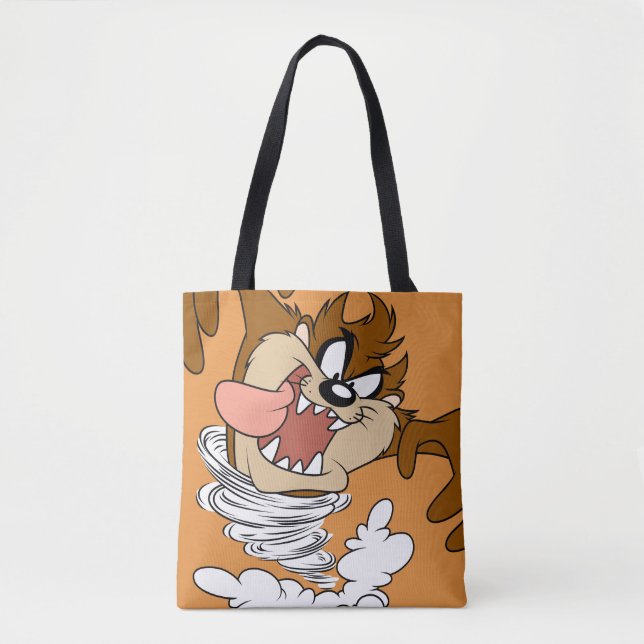 TAZ™ Whirling Tornado Tote Bag (Front)