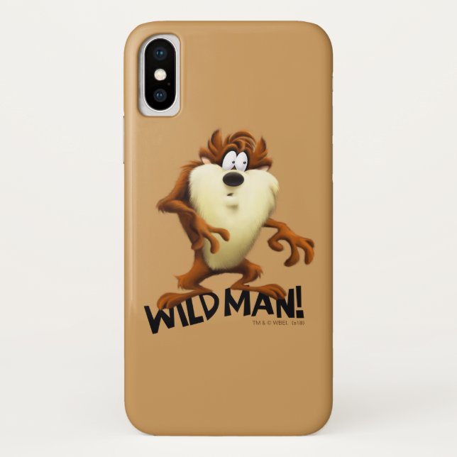 TAZ™- Wild Man Case-Mate iPhone Case (Back)