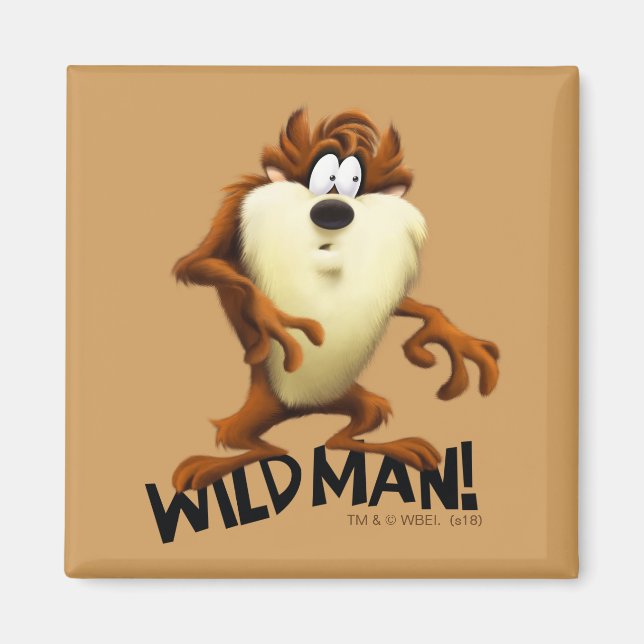 TAZ™- Wild Man Magnet (Front)