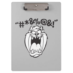 TAZ™ Yelling Expletives Clipboard